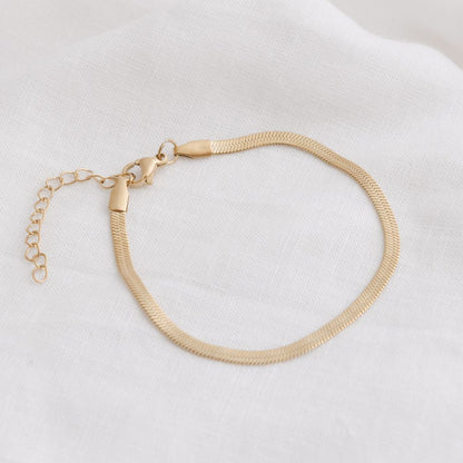 Waterproof Snake Chain Bracelet