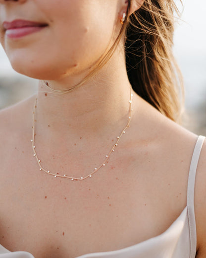Waterproof Mini Disc Necklace