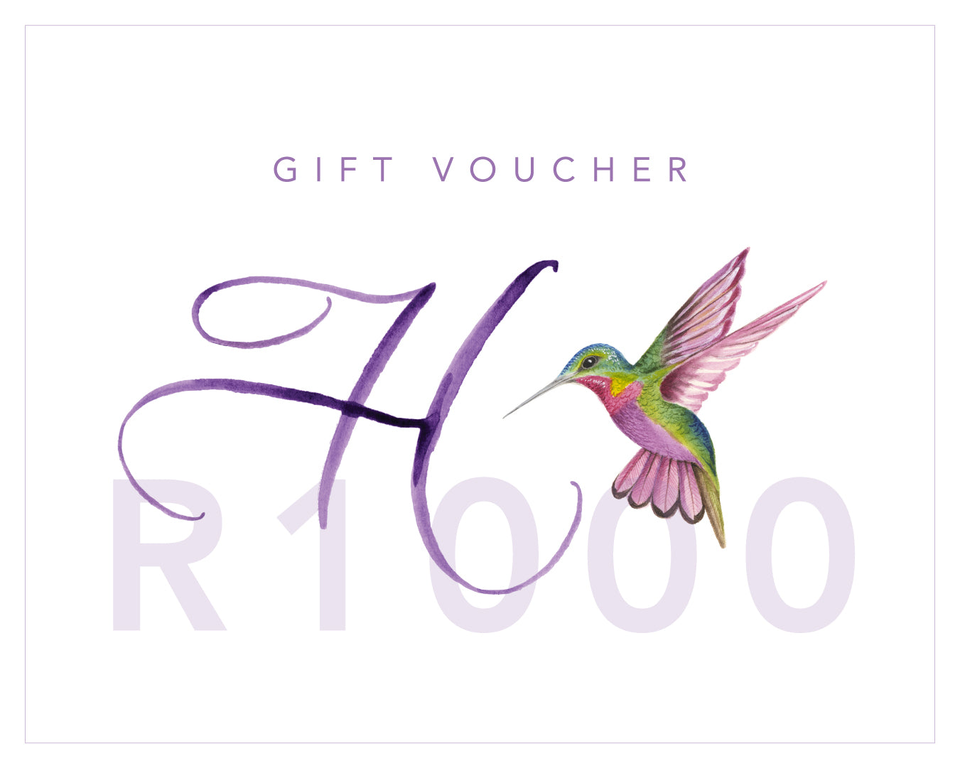 R1000 Hadassa Collection Gift Card