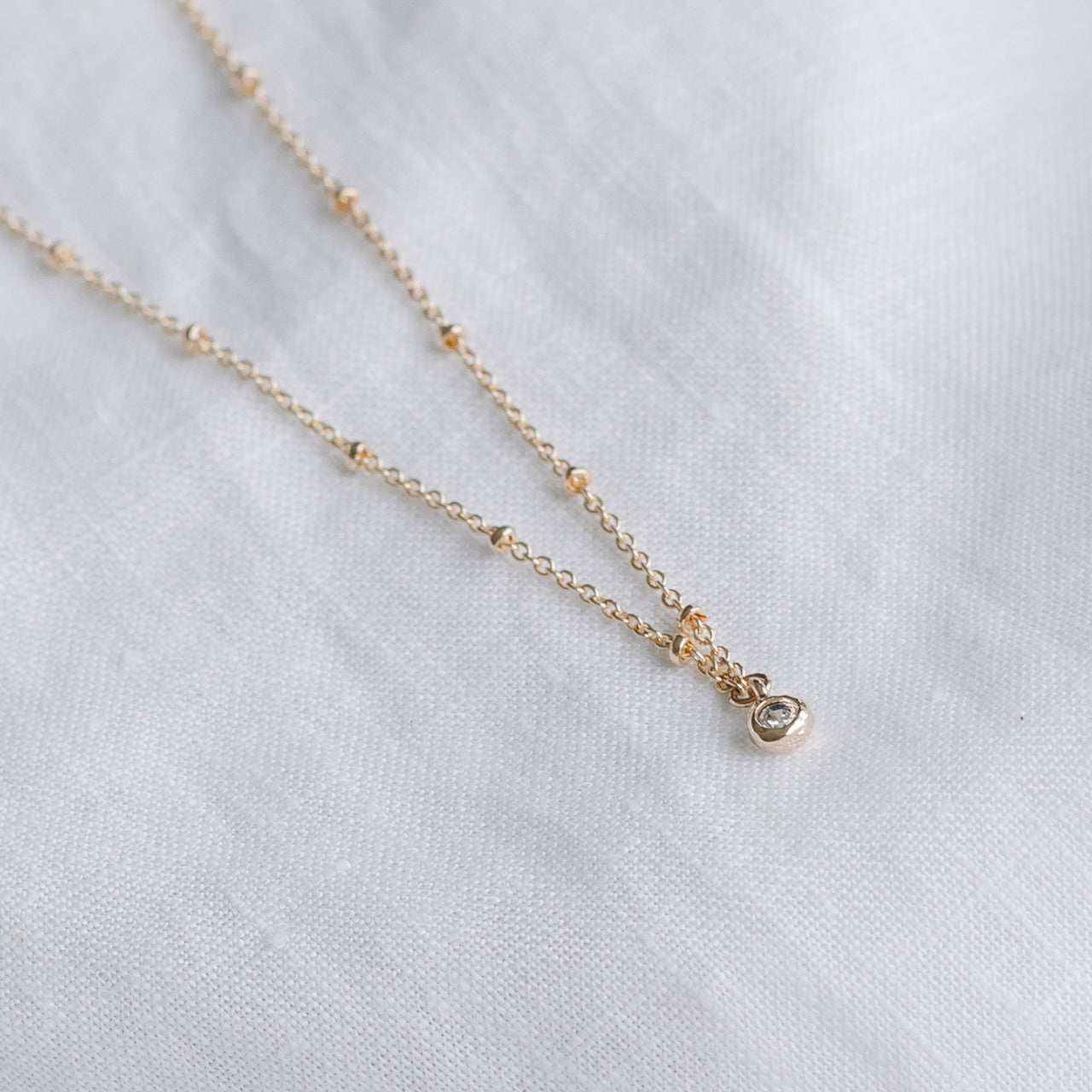 Circular Diamante Pendant