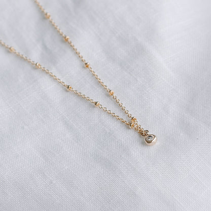 Circular Diamante Pendant