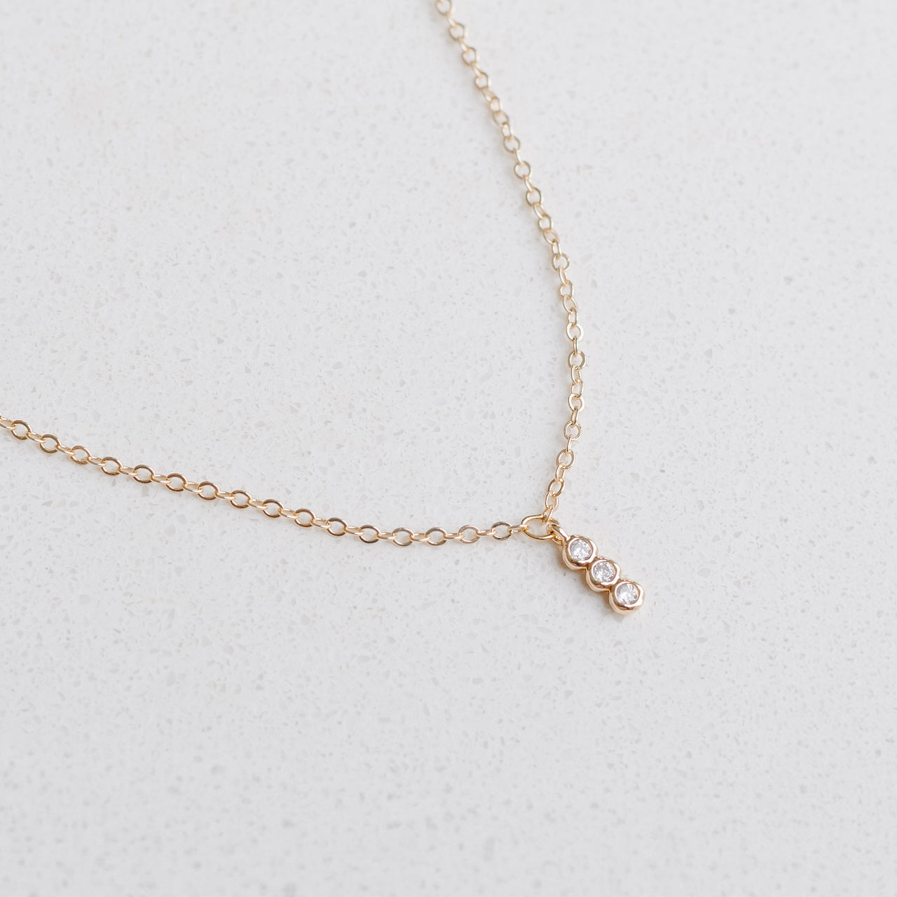 Triple Diamante Pendant