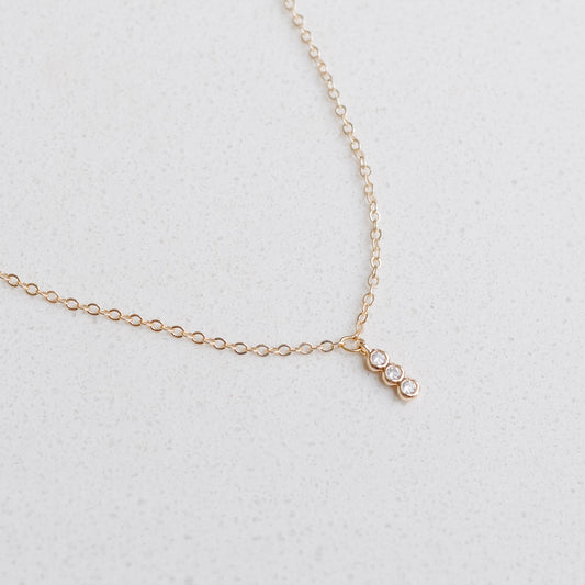 Triple Diamante Pendant