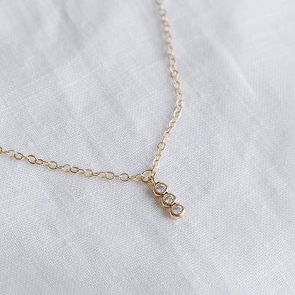 Triple Diamante Pendant