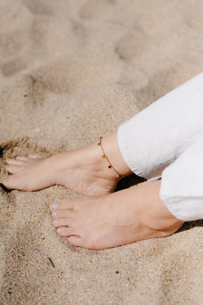 Disc Ankle Chain - waterproof