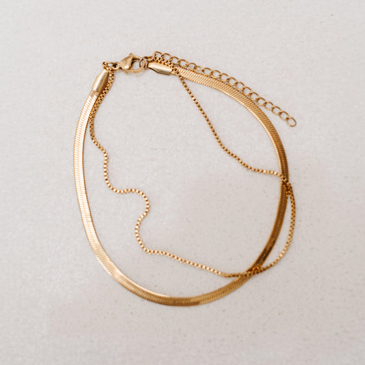 Snake Ankle Chain - waterproof